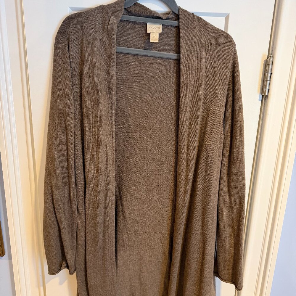 Chico's Cariigan - so cozy! Size 2
